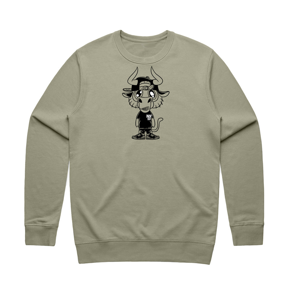 Bull Crew Sweatshirt - PREORDER