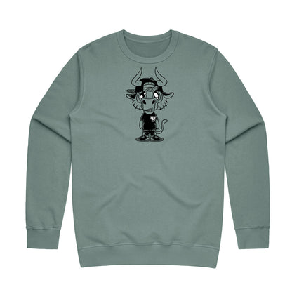 Bull Crew Sweatshirt - PREORDER